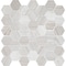 Andova Tiles SAMPLE Channing 2 x 2 Marble Honeycomb Mosaic Floor Use Tile SAM-ANDCHA129 - alternate 4